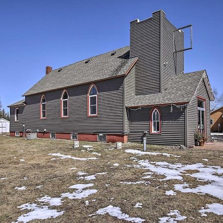 Renovated Historic Church Along Namekagon River! Seeley Экстерьер фото